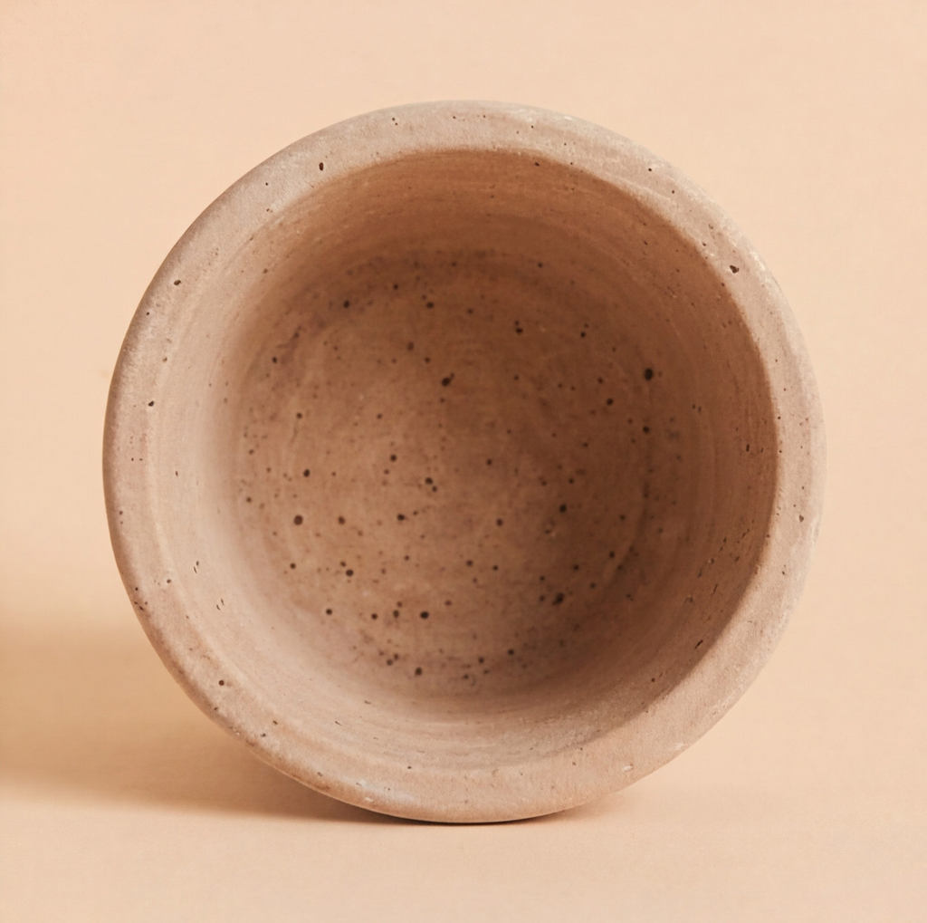 Topf LINA (SAND) - Ø 9 cm